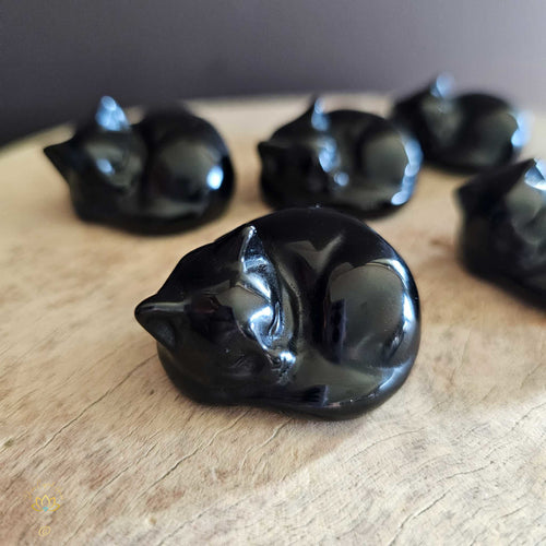 Black Obsidian Cats