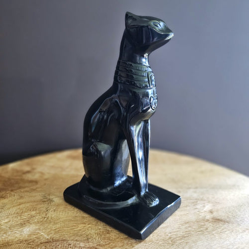 Black Obsidian Egyptian Cat