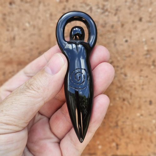 Black Obsidian Goddess | The Divine Feminine Within