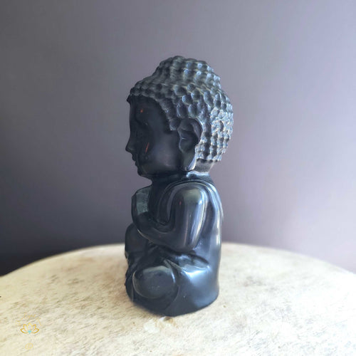 Black Obsidian Large Buddhas