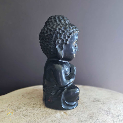 Black Obsidian Large Buddhas