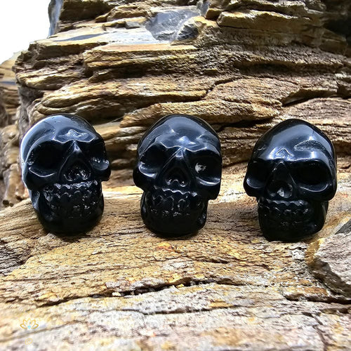 Black Obsidian | Mini Skulls