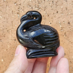 Black Obsidian Pelicans | Midnight Mariner