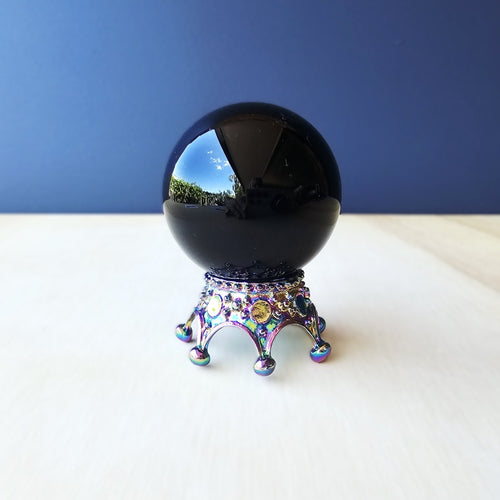 Black Obsidian Spheres | Inner Circle Of Self