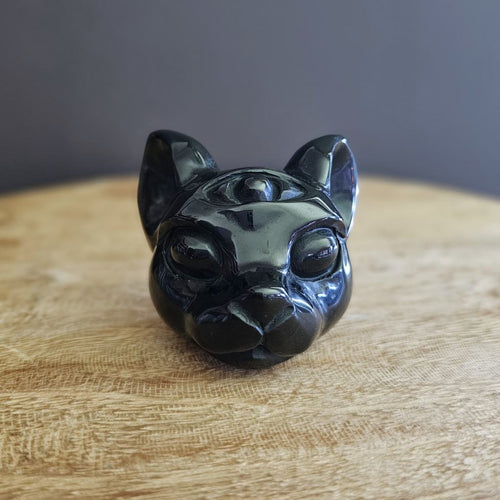 Black Obsidian Third Eye Cats