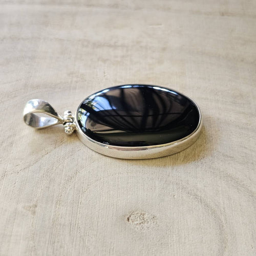 Black Onyx Pendant | Mystic Elegance