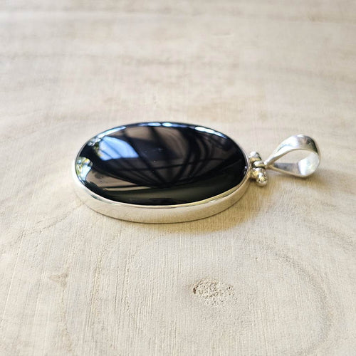 Black Onyx Pendant | Mystic Elegance