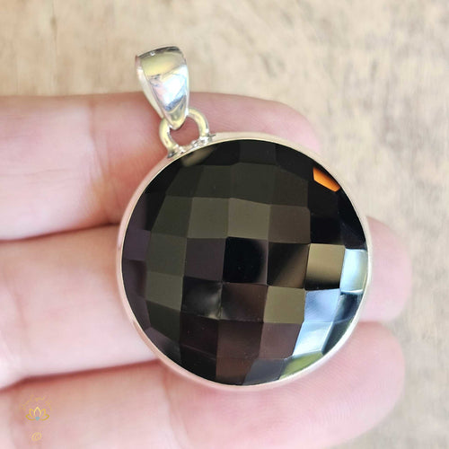 Black Onyx Pendant | Mystic Protector