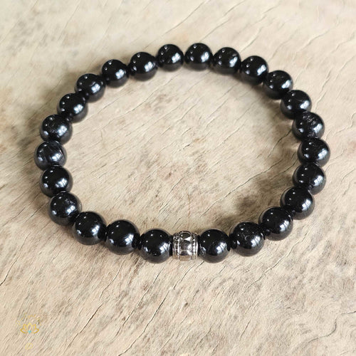 Black Tourmaline Bracelet | 8mm Beads