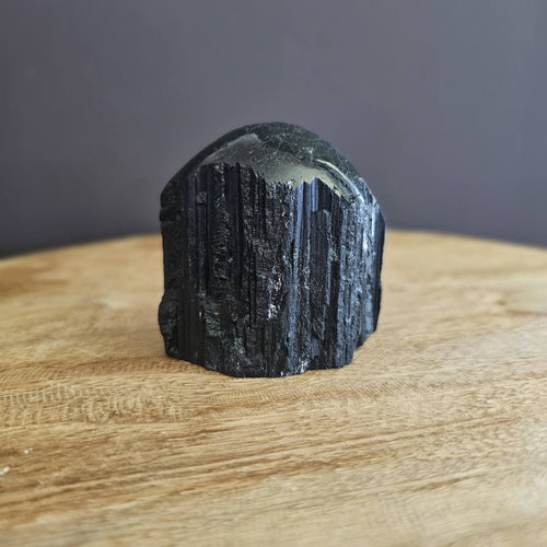 Black Tourmaline | Semi-Polished 533gms