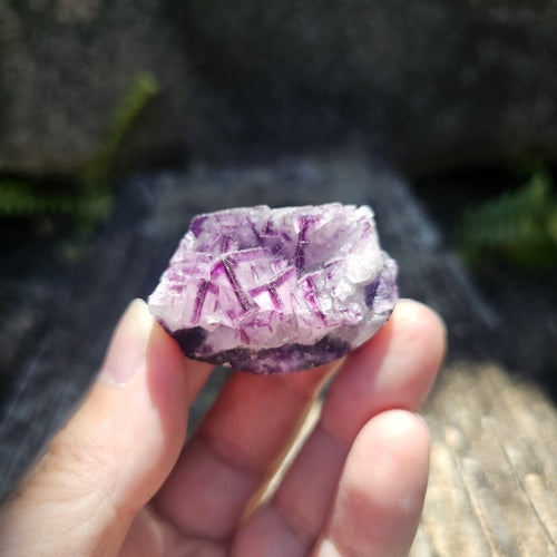 Black Warrior Purple Fluorite | 48gms