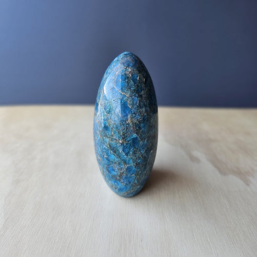 Blue Apatite Dome | Blue Haven 599gms