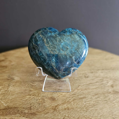 Blue Apatite | Heart 434gms