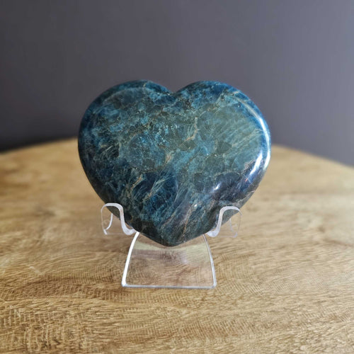 Blue Apatite | Heart 434gms