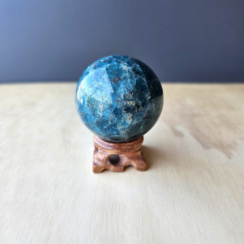 Blue Apatite | Sphere 403gms