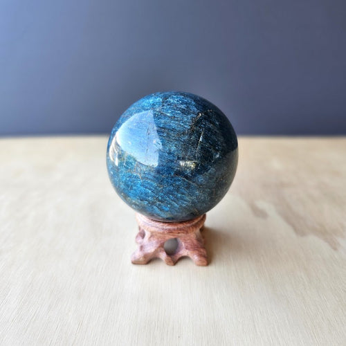 Blue Apatite | Sphere 504gms