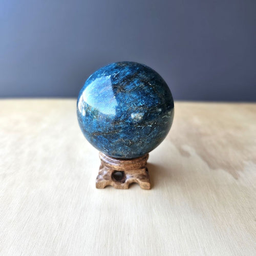 Blue Apatite | Sphere 580gms