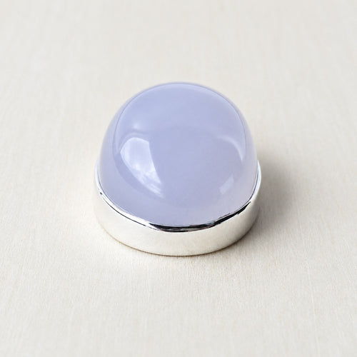 Blue Chalcedony Pendant | Blue Lotus Light