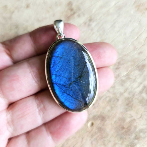 Blue Fire Labradorite Pendant | Inner Mystic