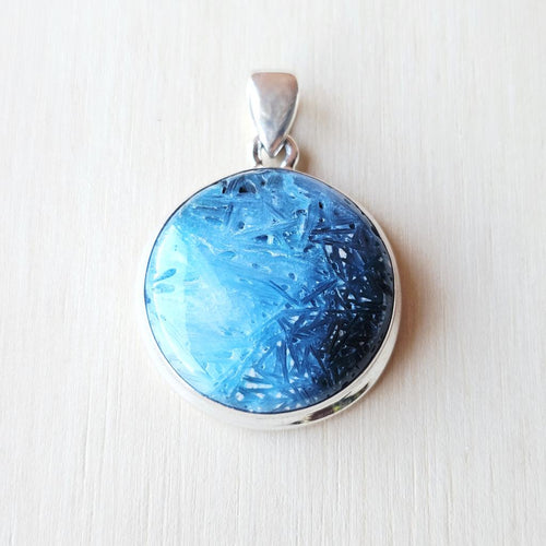 Blue Ice Glacierite Pendant | Serenity Exists