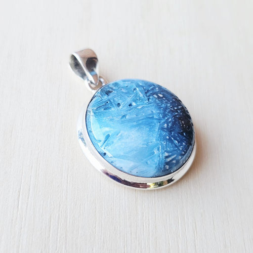 Blue Ice Glacierite Pendant | Serenity Exists