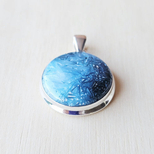 Blue Ice Glacierite Pendant | Serenity Exists