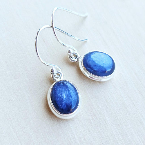Blue Kyanite Earrings| Etheric Bridge
