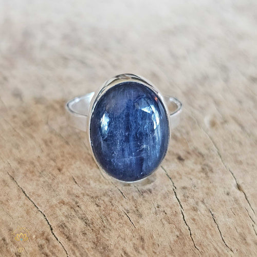 Blue Kyanite Ring | Authentic Voice