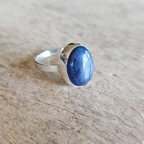 Blue Kyanite Ring | Authentic Voice