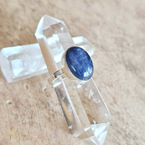 Blue Kyanite Ring | Authentic Voice