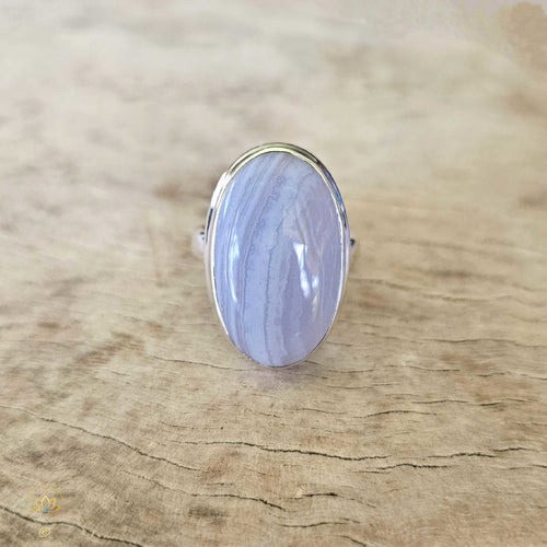 Blue Lace Agate Ring | Resolution