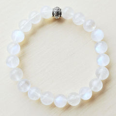 Blue Moonstone Bracelet | Celestial Dance