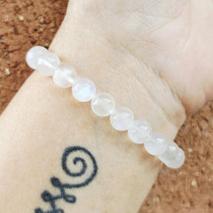 Blue Moonstone Bracelet | Celestial Dance