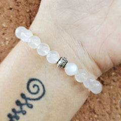 Blue Moonstone Bracelet | Celestial Dance