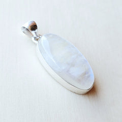 Blue Moonstone Pendant | Intuition Activated