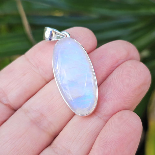 Blue Moonstone Pendant | Intuition Activated
