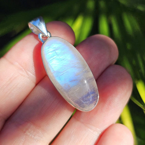 Blue Moonstone Pendant | Intuition Activated