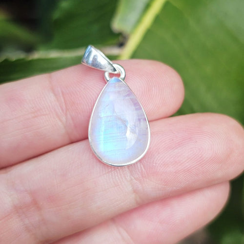 Blue Moonstone Pendant | Intuition Anchored In Silver