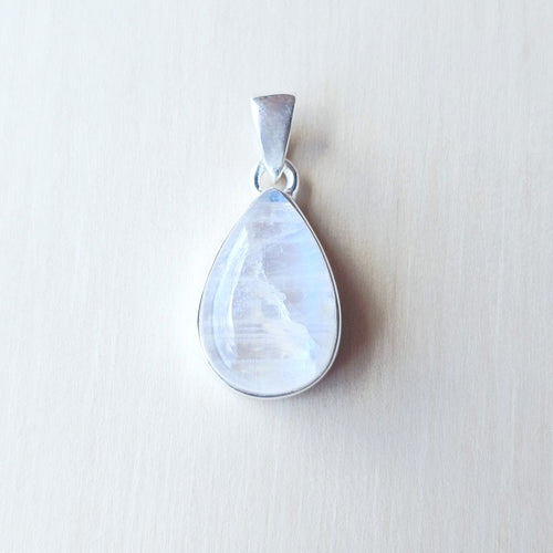 Blue Moonstone Pendant | Intuition Anchored In Silver