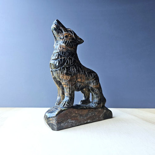 Blue Tiger's Eye (Hawke's Eye) Wolf | The Night Watcher