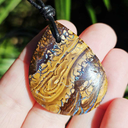 Boulder Opal Pendant | Koirot's Secret