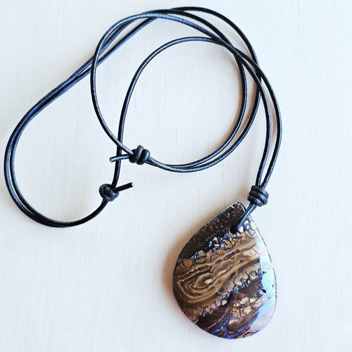 Boulder Opal Pendant | Koirot's Secret