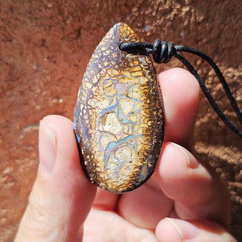 Boulder Opal Pendant | Outback Riverline
