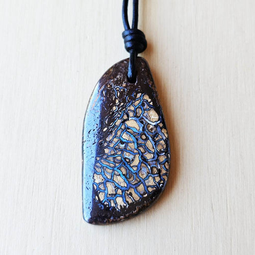 Boulder Opal Pendant | Outback Streamstone