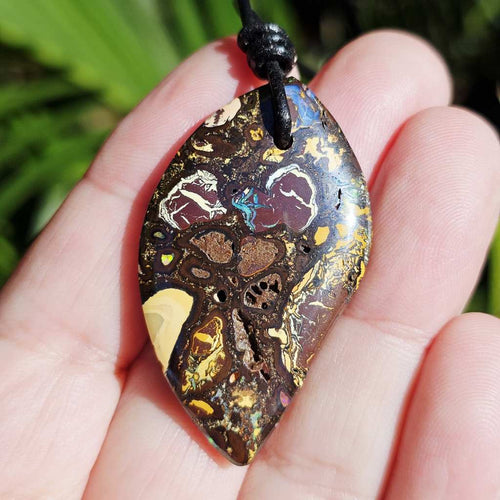 Boulder Opal Pendant | Tribal Energy