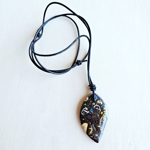 Boulder Opal Pendant | Tribal Energy
