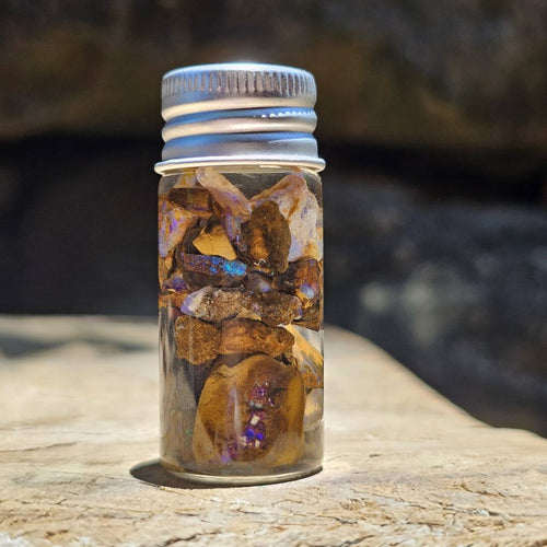 Boulder Rough Opal | Yowah Outback Origin Vial