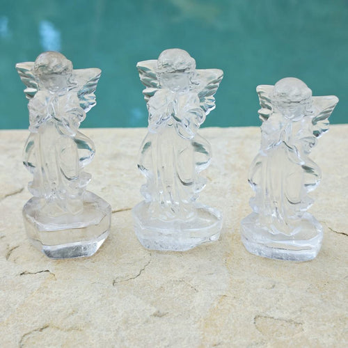 Brazilian Clear Quartz Angels |  Angels Of Serenity