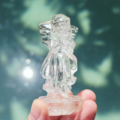 Brazilian Clear Quartz Angels |  Angels Of Serenity
