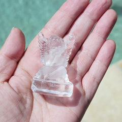 Brazilian Clear Quartz Cherub Angels | Little Dreamer